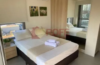 Studio com 1 dormitório à venda, 25 m² por r$ 550.000,00 - brooklin - são paulo/sp