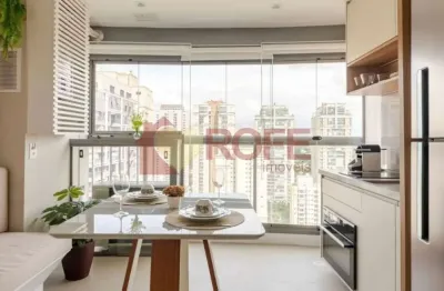 Studio com 1 dormitório para alugar, 30 m²  - brooklin paulista - são paulo/sp