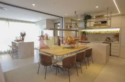 Apartamento com 4 dormitórios à venda, 195 m² por r$ 3.800.000,00 - brooklin - são paulo/sp