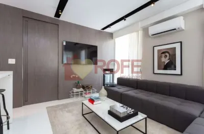 Apartamento com 1 dormitório para alugar, 98 m² por r$ 16.250,00/mês - vila nova conceição - são pau