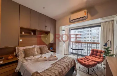 Studio com 1 dormitório à venda, 25 m² por r$ 560.000,00 - brooklin - são paulo/sp