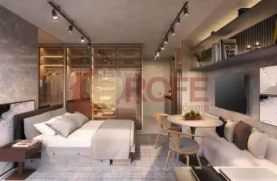 Studio à venda, 25 m² por r$ 380.000,00 - campo belo - são paulo/sp