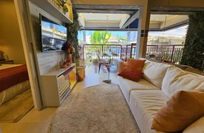 Apartamento com 2 dormitórios à venda, 40 m² por r$ 590.000,00 - brooklin paulista - são paulo/sp