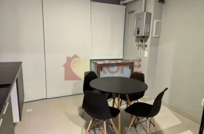 Studio com 1 dormitório para alugar, 30 m² por r$ 4.500,00/mês - brooklin paulista - são paulo/sp