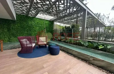 Apartamento no bothanic campo belo com 3 suítes, living integrado ao terraço gourmet com bancada