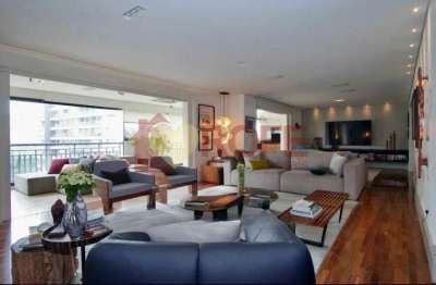 Apartamento 290 m² 4 quartos, 4 suítes, terraço gourmet - lazer completo no bairro campo belo