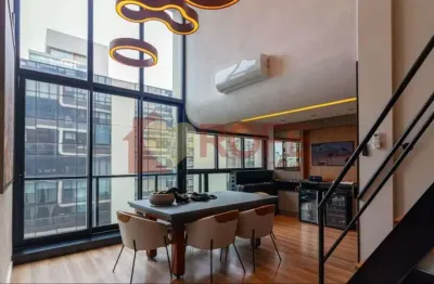 Apartamento a venda de 127m2, com 3 suites + mezanino e 3 vagas, lazer clube, na vila olímpia