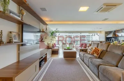 Apartamento de luxo mobiliado no campo belo - 222m², 3 suítes, 4 vagas - lazer completo