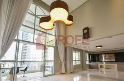 Apartamento duplex à venda, 216 m² - campo belo - são paulo/sp