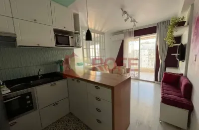 Lindo studio de 37 m2 mobiliado no campo belo/ decorado pronto para morar!