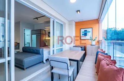 Studio mobiliado com 40m² | lazer completo | próximo ao metrô congonhas | campo belo