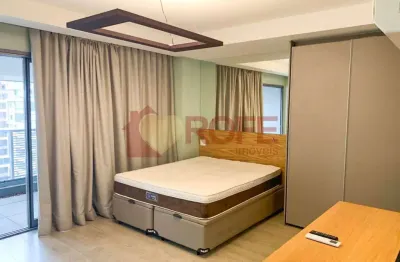 Apto 1 quarto | 43m² | 1 vaga | semi mobiliado | brooklin | para locação