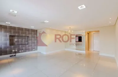 Apartamento em moema pássaros com 130m², 04 dormitórios (03 suítes), e 2 vagas