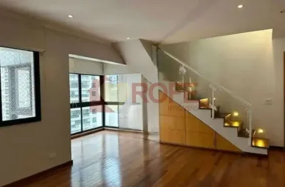 Linda cobertura  03 suites 4 vagas  260m² com  piscina e churrasqueira vista total parque ibirapuera