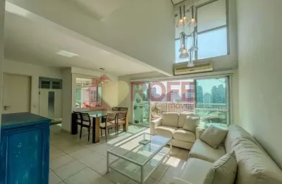 Apartamento duplex com 2 dormitórios para alugar, 143 m² por r$ 14.132,00/mês - vila nova conceição