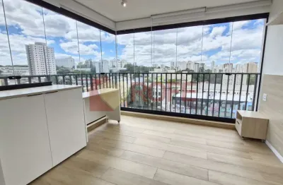 Studio mobiliado | 30m² | varanda envidraçada | próximo ao metrô adolfo pinheiro | venda