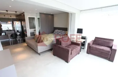 Mobiliado e decorado andar super alto vista livre ponte estaiada quadra de tenis