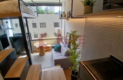 Studio com 1 dormitório para locação, 24 m² - jardim das acácias - são paulo/sp