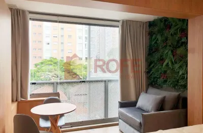 Apartamento studio para locação no core pinheiros, r. alves guimarães, ao lado do metrô oscar freire