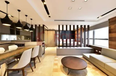 Apartamento todo mobiliado vila nova conceição ,1 dorm com suíte,102 m2