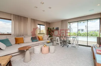 Cobertura mobiliada em moema pássaros 400m² - piscina privativa e adega de vinho