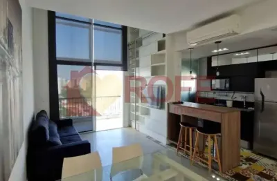 Apartamento para alugar no brooklin - 73m² com pé direito duplo e vista livre