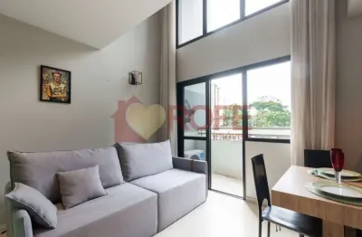 Loft duplex mobiliado em pinheiros com lazer completo e localização premium