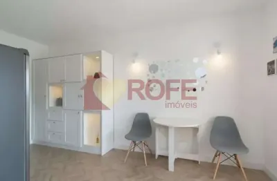 Studio 33 m2 mobiliado com lazer completo na chácara santo antônio