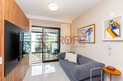 Apartamento para venda em moema com 1 quarto, sendo 1 suíte , 42m²