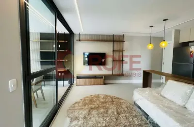 Apartamento para locação mobiliado  no brooklin, 74 m², 2 suites , 1 vaga, lazer completo