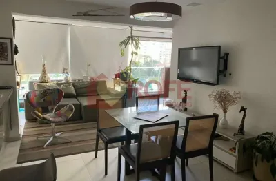 Apartamento 69m² 1 dormitório suíte 2 banheiros e 1 vaga MOBILIADO - Campo Belo
