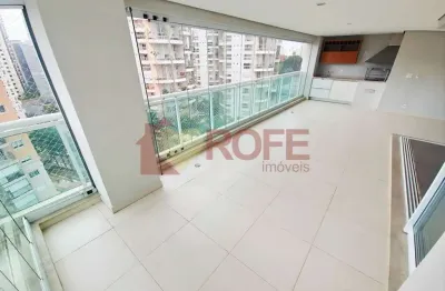 Apartamento, 158 m² mobiliado para alugar - Vila Nova Conceição, 3 suítes, lazer completo