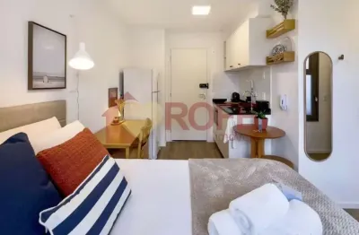 Studio à venda no C. Belo, 22 m², mobiliado/equipada, pronto para morar ou investir