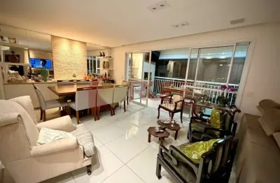 Apartamento com 3 dormitórios mobiliado para alugar, 121 m² - Campo Belo - São Paulo/SP