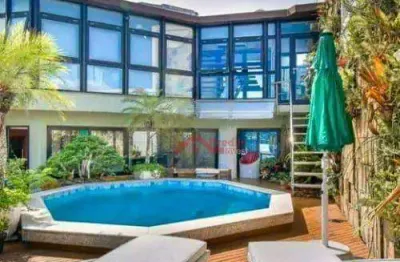 Cobertura com 4 dormitórios à venda, 700 m² por r$ 12.900.000,00 - icaraí - niterói/rj