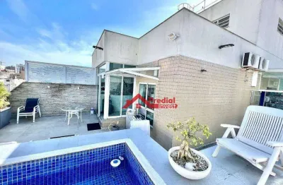 Cobertura com 4 dormitórios à venda, 206 m² por r$ 1.750.000,00 - icaraí - niterói/rj