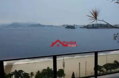 Apartamento com 4 dormitórios à venda, 214 m² por r$ 2.500.000,00 - icaraí - niterói/rj