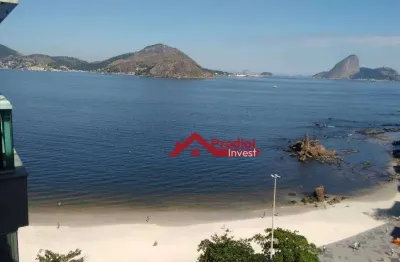 Apartamento com 4 dormitórios à venda, 189 m² por r$ 3.000.000,00 - icaraí - niterói/rj