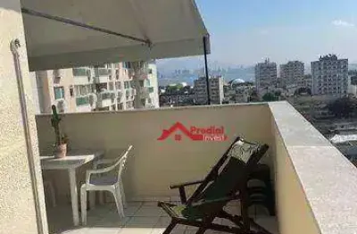 Cobertura com 2 dormitórios à venda, 90 m² por r$ 525.000,00 - centro - niterói/rj