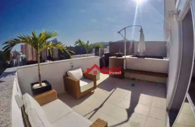 Cobertura com 3 dormitórios à venda, 185 m² por r$ 2.400.000,00 - icaraí - niterói/rj