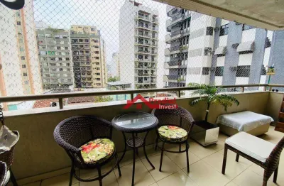 Apartamento com 3 dormitórios à venda, 98 m² por r$ 780.000,00 - vital brasil - niterói/rj