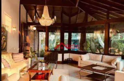 Casa com 4 dormitórios à venda, 420 m² por r$ 2.990.000,00 - itaipu - niterói/rj