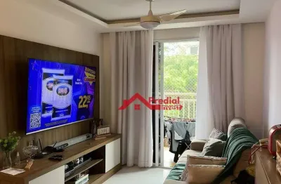 Apartamento com 3 dormitórios à venda, 73 m² por r$ 390.000,00 - maria paula - niterói/rj