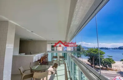 Apartamento com 4 dormitórios à venda, 250 m² por r$ 3.700.000,00 - icaraí - niterói/rj