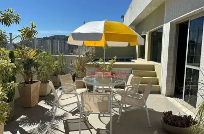 Cobertura com 3 dormitórios à venda, 216 m² por r$ 1.180.000,00 - icaraí - niterói/rj