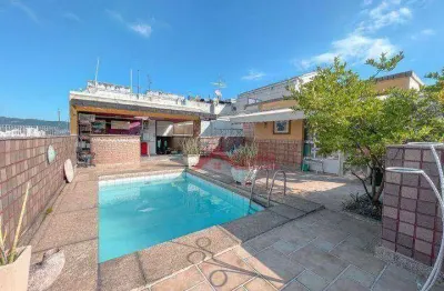 Cobertura com 5 dormitórios à venda, 520 m² por r$ 4.900.000,00 - icaraí - niterói/rj