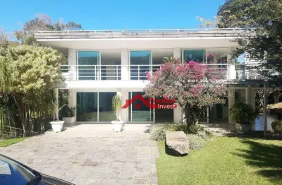 Casa com 5 dormitórios, 500 m² - venda por r$ 12.000.000,00 ou aluguel por r$ 35.000,00/mês - largo da batalha - niterói/rj