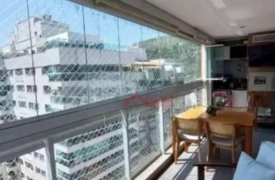 Apartamento com 3 dormitórios à venda, 140 m² por r$ 1.390.000,00 - icaraí - niterói/rj