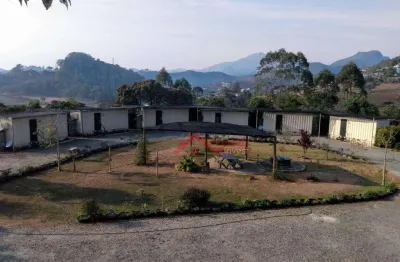 Pousada com 6 dormitórios à venda, 200 m² por r$ 1.200.000,00 - campo do coelho - nova friburgo/rj