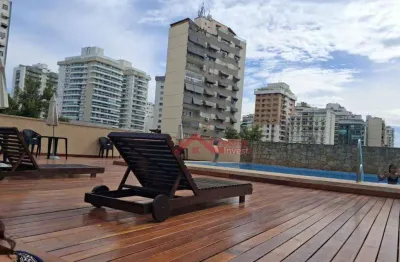 Apartamento com 1 dormitório à venda, 50 m² por r$ 420.000,00 - santa rosa - niterói/rj